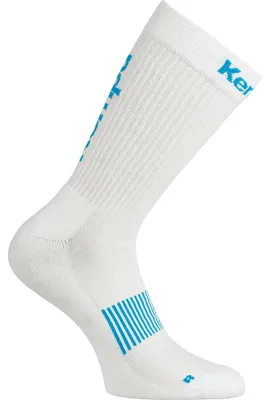 Produktbild von Kempa Logo Classic Socken Herren Kinder weiß kempablau Gr 46-50