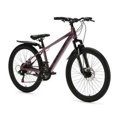 Produktbild von Generation GT100 24 Zoll Lila – Kinderfahrrad mit Schutzblechen