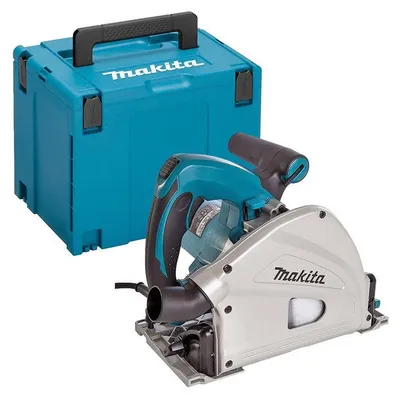 Image de Scie circulaire plongeante MAKITA SP6000J + Rail 1,4 m + Sacoche