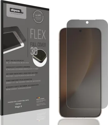 Produktbild von Full Cover Privacy Blickschutzfolie für Honor Magic 8 Folie Anti-Shock