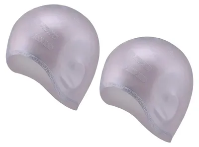 Obrázek produktu pro Unisex plavecká čepice pro krátké i dlouhé vlasy, silikonové plavecké čepice na uši, plavecké čepice pro ženy, muže, děti i dospělé