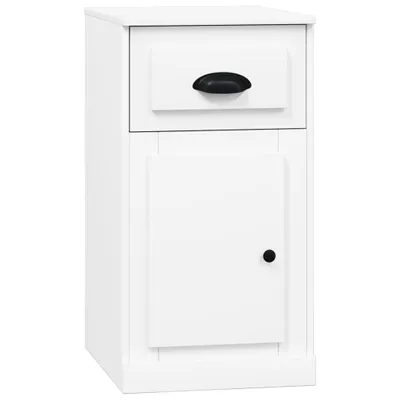 Produktbild von vidaXL Beistellschrank mit Schublade Weiß 40x50x75 cm Holzwerkstoff