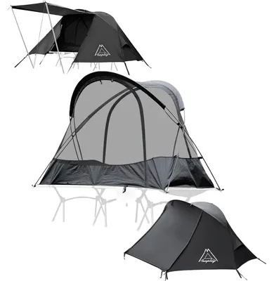 Obrázek produktu pro Ultralehký batohový stan - Voděodolný - Rychlá montáž - 70D nylon - PU5000 mm - Hliníkové tyče - Stan pro kempování