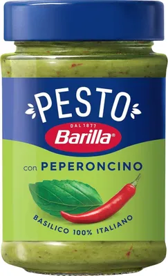Produktbild von Barilla Pesto Basilico Peperoncino (195 g)