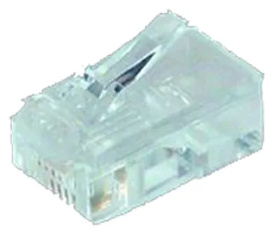 Produktbild von shiverpeaks BS72051-100, RJ-45, Weiß, Männlich, Gerade, Gold, 100 Stück(e)