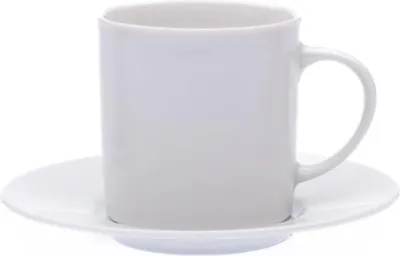 Zdjęcie produktu dla Thun 1794 Filiżanka ze spodkiem, 150 ml, Ella, biała, porcelana Thun
