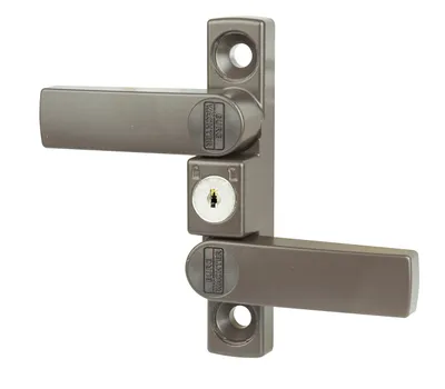 Produktbild von BURG WÄCHTER Fenster-Zusatzsicherung WS 22 für 1-flüglige Fenster braun gleichschließend F1