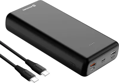Produktbild von Swissten 22013914, 30000 mAh, Quick Charge 3.0, Schwarz