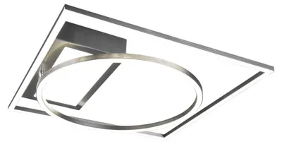 Produktbild von LED Deckenleuchte, schwarz, dimmbar, Fernbedienung, 64 cm