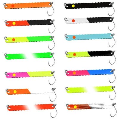 Produktbild von FTM Spoon Curl Kong 3,5g 6,7cm - Forellenspoon, Farbe:neon gelb/schwarz