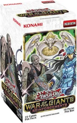 Image de Yu-Gi-Oh! War of the Giants Reinforcements Booster Box