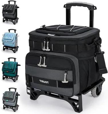 Produktbild von Isolierter, leckfreier, kippbare Kühlschrankwagen mit Geländewagen-Design, verbesserter Ausrüstung und neuen Reifen für 48 Liter
