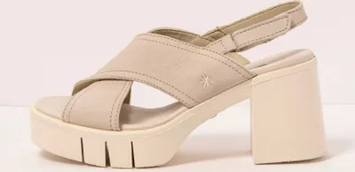 Produktbild von Art Sandalen mit Absatz Damen 1990 NOBUCK BONE / EIVISSA Farbe Weiß