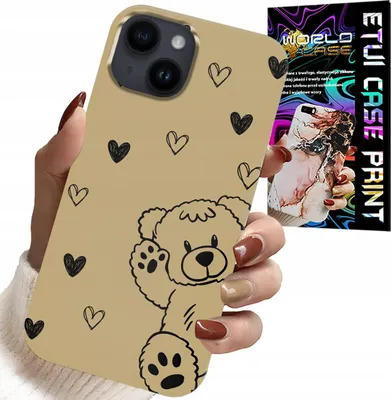 Zdjęcie produktu dla Etui Do Iphone 14 - Miś Pluszak Wzory Dla Najmłodszych Case