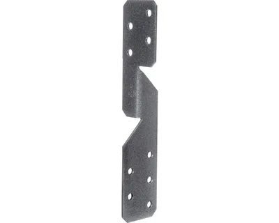 Produktbild von Alberts DURAVIS® Sparren-Pfettenanker, schwarzdiamant 33 x 33 x 170 mm