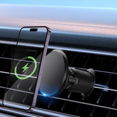 Magnetische Auto-Halterung, 2 Magnete, für iPhone 15/14/13