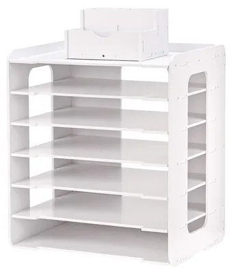 Obrázok produktu pre Solidchoice – Organizér dokumentov s 7 priehradkami, vhodný do kancelárie aj do domácnosti