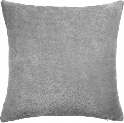 Produktbild von Dekorative Kissenhülle Solo, Grau, 40 x 40 cm, weich und angenehm warm