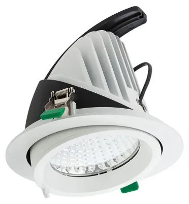 Productafbeelding van XDOWN REC. LED-armatuur, verstelbaar, 1x42W, 220-240V AC, kleurweergave CRI 90, IP20, UGR <16, 38°, kleurtemperatuur 4000K