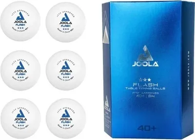 Produktbild von JOOLA Flash *** Tischtennisbälle 6 Stück - Weiß
