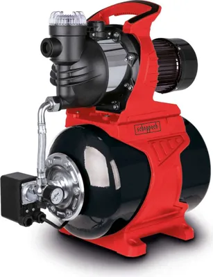 Image de Scheppach Station d'eau domestique HWW1400 | Moteur 1300 W | Pression max. 4,8 bar | Jusqu'à 6000 L/h | Volume 24 L | Hauteur de refoulement max. 48 m | Hauteur d'aspiration max. 8 m