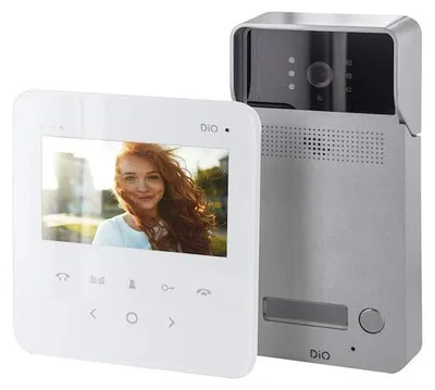 Image de CHACON : visiophone filaire 4,3 pouces pour plusieurs logements