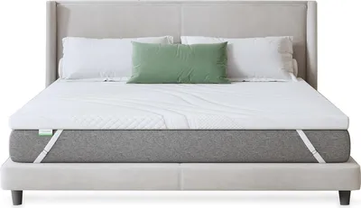 Produktbild von Matratzentopper 80 x 200 cm, 5 cm dick, Gelschaum, Viscoschaum, für Boxspringbett