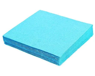 Produktbild von 250x Servietten 33 x 33 cm 1/4 -Falz 3-lagig hellblau