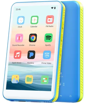 Immagine prodotto di Lettore MP3 da 132 GB con Bluetooth e Wi-Fi, display touchscreen da 4,0 pollici