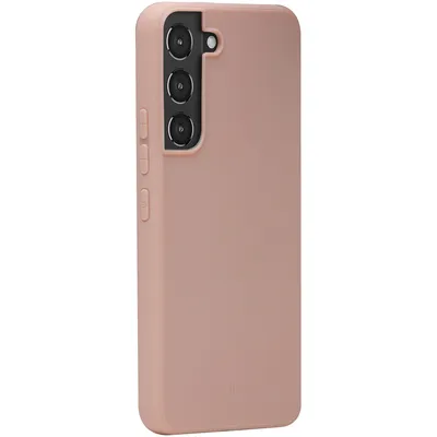 Produktbild von dbramante1928 ApS Greenland Hülle für Samsung Galaxy S22+ Smartphone - Pink - 30 - Schlagfest, Kratzfest, Sturzsicher - Recycelter Kunststoff