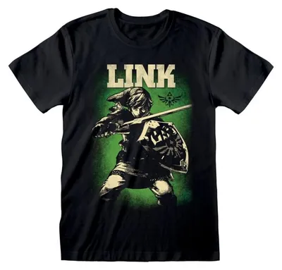 Produktbild von The Legend Of Zelda T-Shirt Uni Hero Of Hyrule schwarz XXL