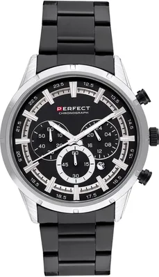 Productafbeelding van Perfect Chronograaf Herenhorloge Perfect-PF00578