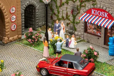 Produktbild von Faller 151676 - 1/87 / H0 Hochzeitsempfang - Neu