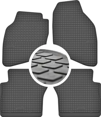 Produktbild von Auto-Fußmatten gummimatten für Honda Jazz II (2002-2008)