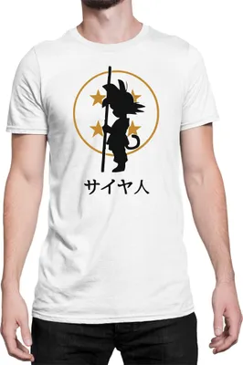 Immagine prodotto di Maglietta da uomo Dragon Anime Manga Ball Z Goku Ball, Man S , Blanc