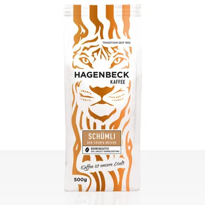 Produktbild von Hagenbeck Schümli Der cremig Weiche 500g Kaffeebohnen