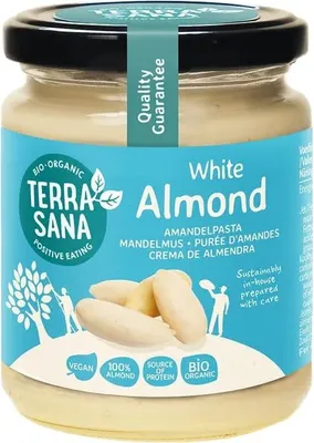 KREM Z MIGDAŁÓW BLANSZOWANYCH 100 % BIO 250 g - TERRASANA