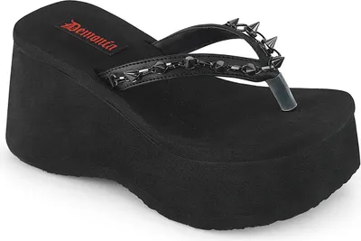 Produktbild von FUNN-35 Damen Sandale von DemoniaCult, Schwarz EU 36, US 6