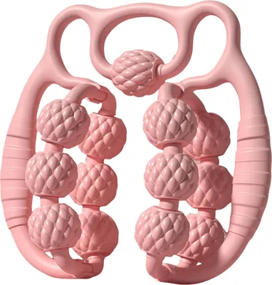Produktbild von Beinmassagerolle, Anti-Cellulite-Lymphdrainage, Tiefengewebetherapie, Oberschenkel, Arm, Rücken, Schulter, Muskelentspannung, Massagegerät mit 13/20 Rollen