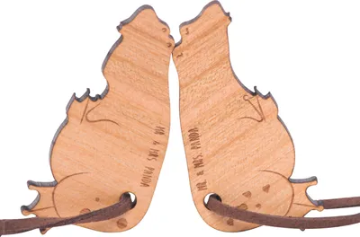 Produktbild von Mr. & Mrs. Panda Schlüsselanhänger Partner Frosch Zweisamkeit - Geschenk, Frösche, paar, Hochzeit, Freund, Liebe, Freundin, Pärchen, Paare