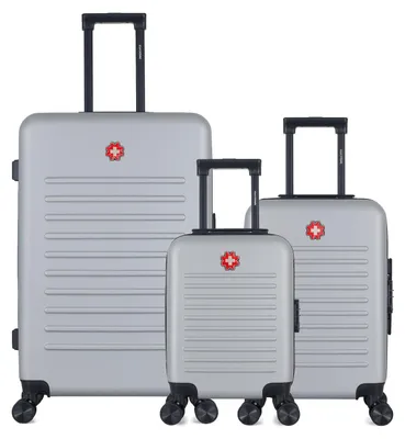 Image de SWISS KOPPER - LOT DE 3 - Valises grand format, cabine et cabine XXS WIL
