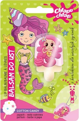 Produktbild von CHLAPU CHLAP Mermaid Lipgloss - Zuckerwatte (1 Stück)