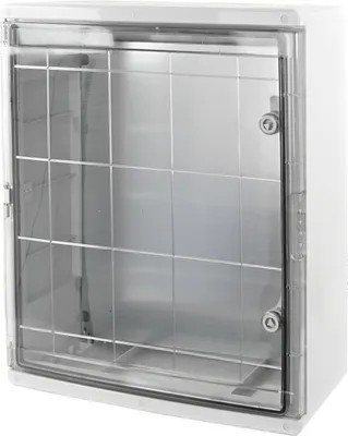 Produktbild von Schaltschrank ABS Kunststoff IP65 Industriegehäuse 500x600x220 mm mit Sichttür