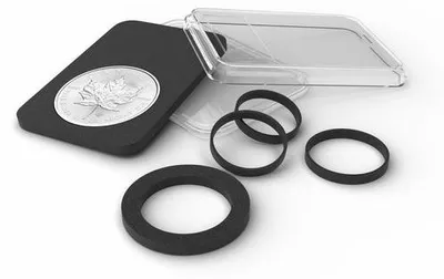 Produktbild von Quickslab Münzkapseln 16 – 41 mm, 6er Pack