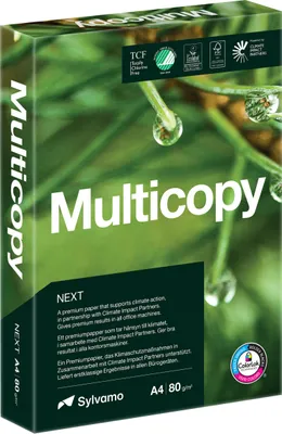 Produktbild von MultiCopy 2100004938 Multifunktionspapier Zero - A4, 80 g/qm, hochweiß, 500 Blatt