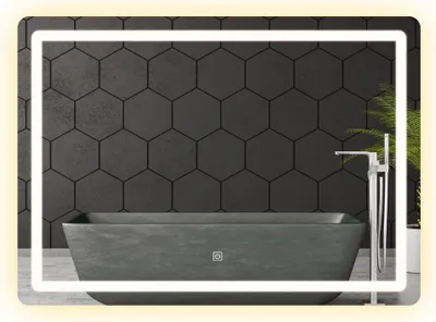 Obrázok produktu pre Zrkadlo LED 80x60cm P10407 WHITE