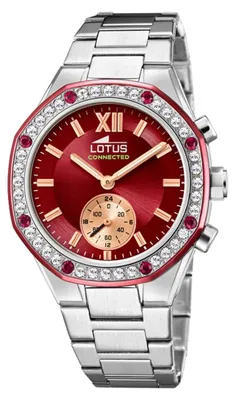 Produktbild von Lotus Armbanduhr Connected Burgundy