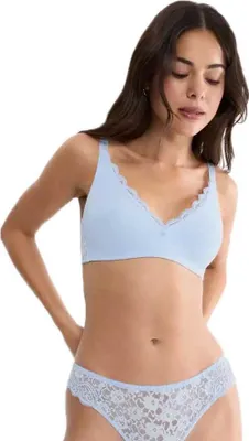 Produktbild von Triumph Amourette, Minimierer, Blau, Wirefree, Einfarbig, Ice, Weiblich