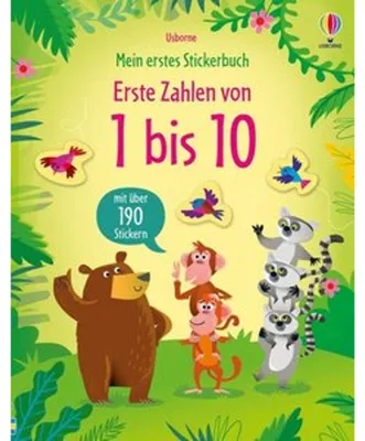 Obrázek produktu pro Mein erstes Stickerbuch: Erste Zahlen von 1 bis 10