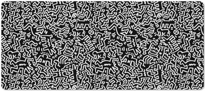 Immagine prodotto di Tappetino per mouse Grupo Erik Keith Haring Nero Nero Taglia Unica